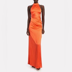 [SOLD] Retrofete Sandy Silk Halter Gown NWOT